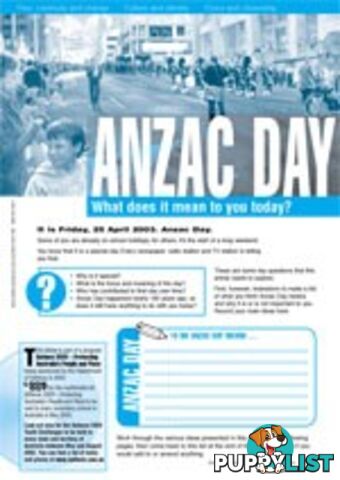 ANZAC Day - Does it have meaning for young people today?