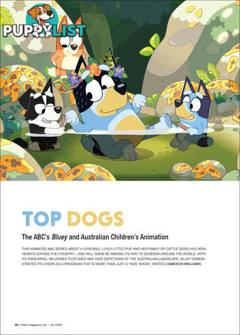 Top Dogs: The ABC's 'Bluey' and Australian Children's Animation