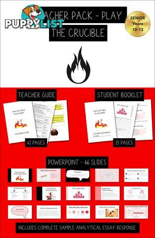 Crucible, The (Play) (Teacher Pack)