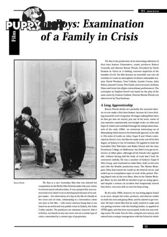 The Boys': Examination of a Family in Crisis