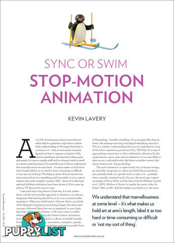 Sync or Swim: Stop-motion Animation