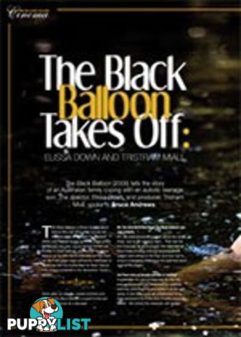 The Black Balloon Takes Off: Elissa Down and Tristram Miall