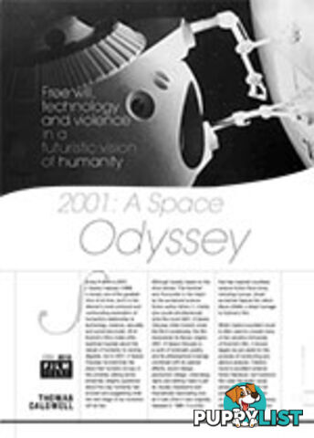 Free Will, Technology and Violence in a Futuristic Vision of Humanity: 2001: A Space Odyssey