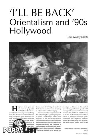 I'll Be Back': Orientalism and '90s Hollywood