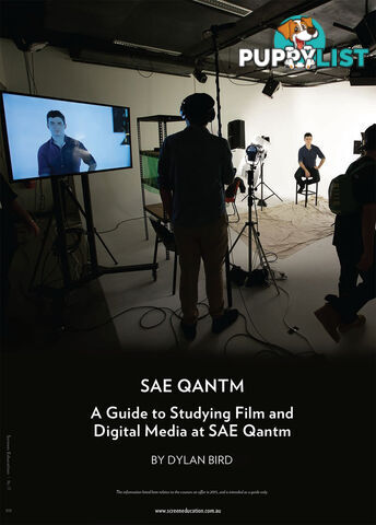 SAE Qantm: A Guide to Studying Film and Digital Media at SAE Qantm