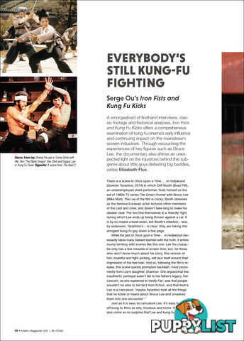 Everybody's Still Kung-fu Fighting: Serge Ou's 'Iron Fists and Kung Fu Kicks'