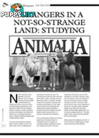 Strangers in a Not-So-Strange Land: Studying Animalia