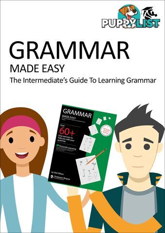 GRAMMAR MADE EASY (Online Lessons): The Intermediate's Guide to Learning Grammar (1-Year Rental)