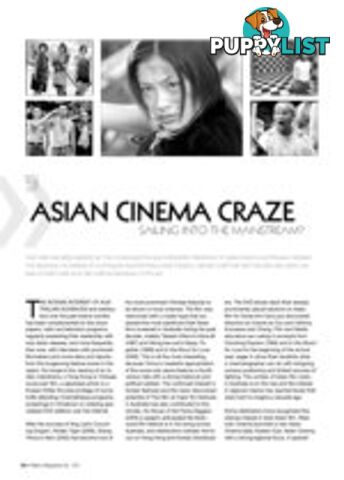 Asian Cinema Craze: Sailing Into the Mainstream?