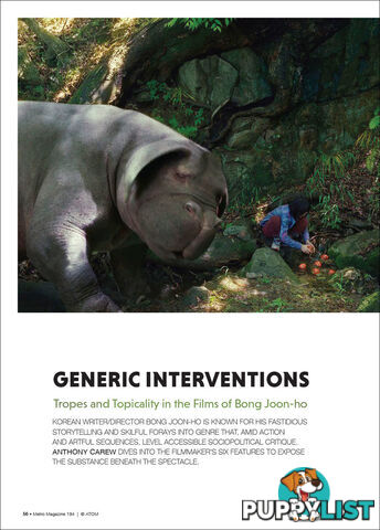 Generic Interventions: Tropes and Topicality in the Films of Bong Joon-ho