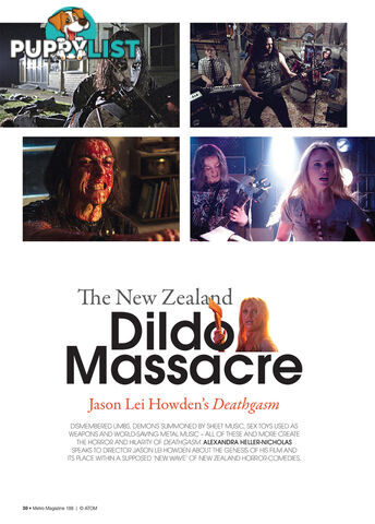 The New Zealand Dildo Massacre: Jason Lei Howden's Deathgasm