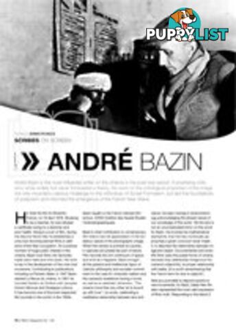 Scribes on Screen: Andre Bazin