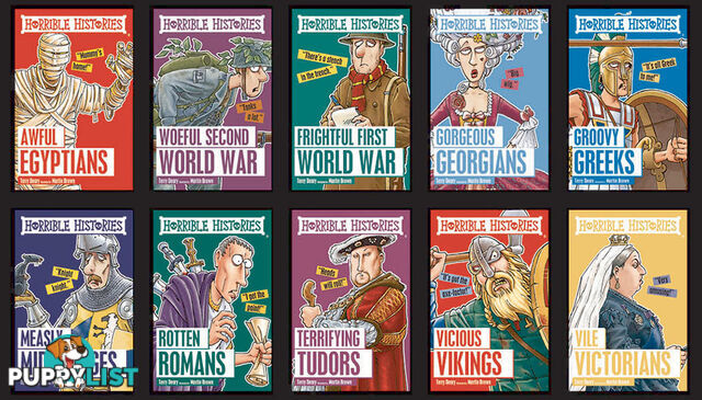 Horrible Histories: 10 Classic Editions (Box Set)