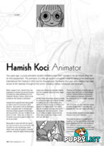 Hamish Koci: Animator