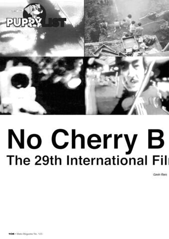 No Cherry Blossoms: The 29th International Film Festival Rotterdam