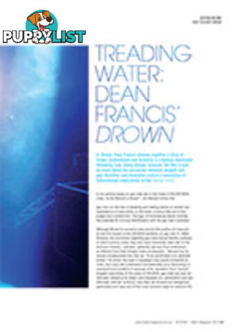 Treading Water: Dean Francis' Drown