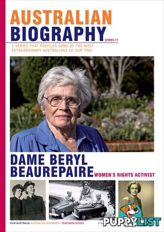 Australian Biography Series - Beryl Beaurepaire (Study Guide)