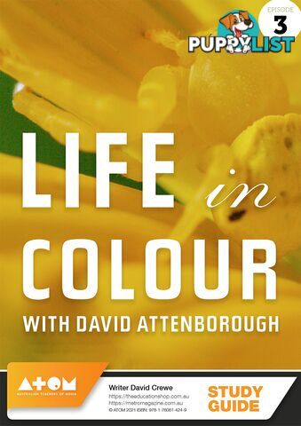 Life in Colour - Episode 3 ( Study Guide)