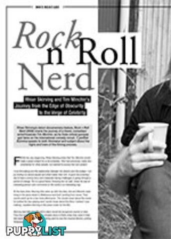 Rock n Roll Nerd: Rhian Skirving and Tim Minchin's Journey from the Edge of Obscurity to the Verge of Celebrity