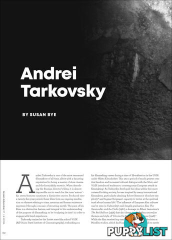 Filmmaker Profile: Andrei Tarkovsky