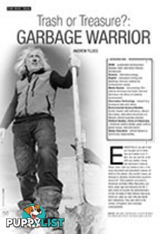 Trash or Treasure? Garbage Warrior