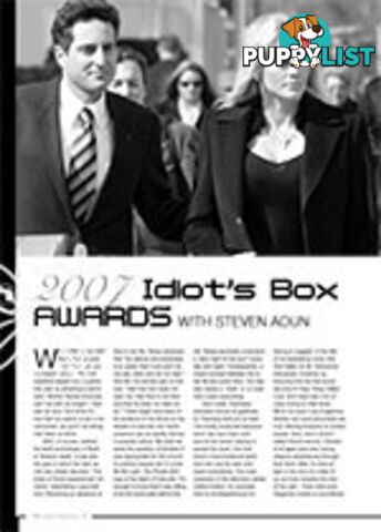 2007 Idiot's Box Awards