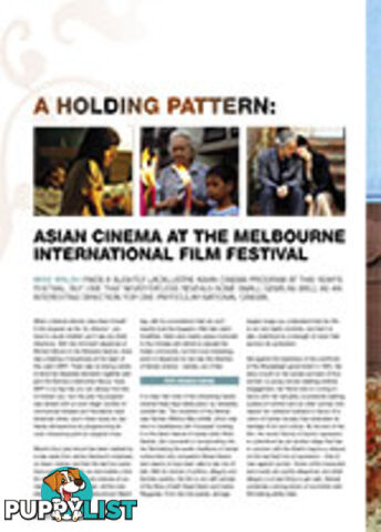 A Holding Pattern: Asian Cinema at the Melbourne International Film Festival