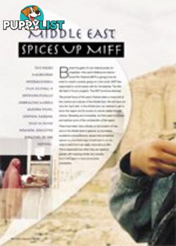 Middle East Spices Up MIFF