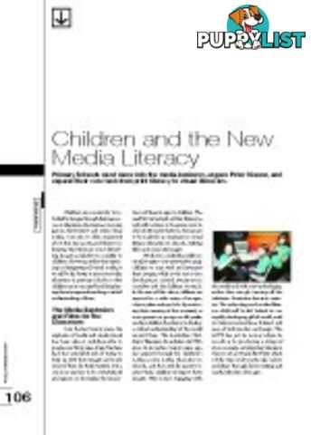 Children and the New Media Literacy