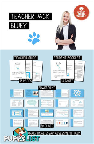 Bluey (Teacher Pack for Senior School [Years 10-12])