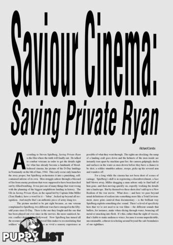 Saviour Cinema: 'Saving Private Ryan'