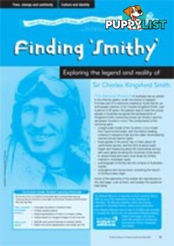 Finding 'Smithy' - Exploring the legend and reality of Sir Charles Kingsford Smith