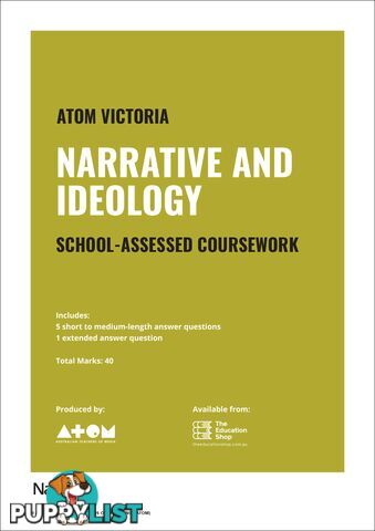 2022  Narrative and Ideology SAC for VCE Media Unit 3, Outcome 1