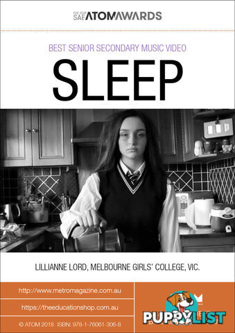 2018 SAE  Award winner: SLEEP ( Worksheets)