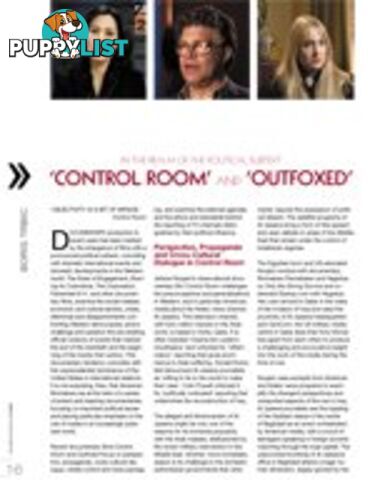 In the Realm of the Political Subtext: Outfoxed and Control Room