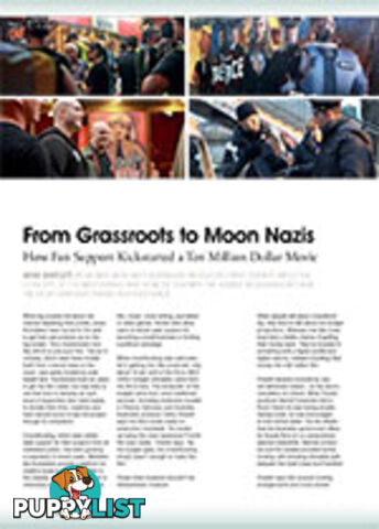 From Grassroots to Moon Nazis: How Fan Support Kickstarted a Ten Million Dollar Movie