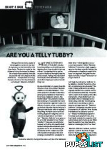 Are You A Telly Tubby? (Idiot's Box)