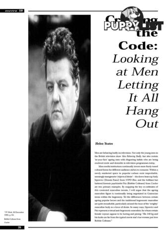 Cracking the Code: Looking at Men Letting It All Hang Out