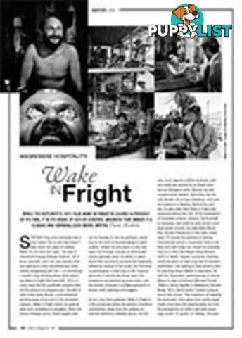 Aggressive Hospitality: Wake in Fright