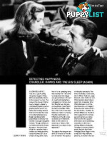 Detecting Happiness: Chandler, Hawks and 'The Big Sleep' (Film As Text)