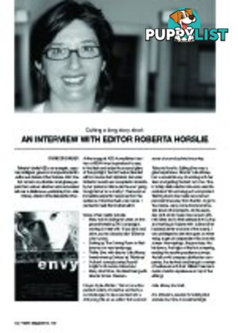 Cutting a Long Story Short: An Interview With Editor Roberta Horslie