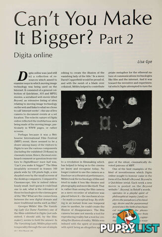 Can't You Make It Bigger? Part 2: Digita Online