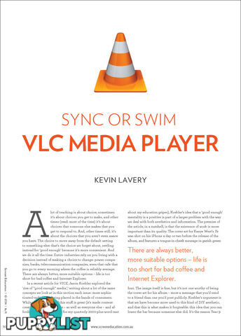 Sync or Swim: VLC Media Player