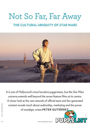 Blockbuster Central: Not So Far, Far Away: The Cultural Ubiquity of Star Wars