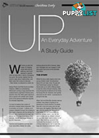 Up: An Everyday Adventure. A Study Guide