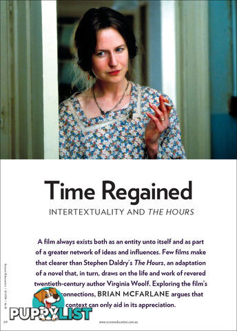 Time Regained: Intertextuality and 'The Hours'