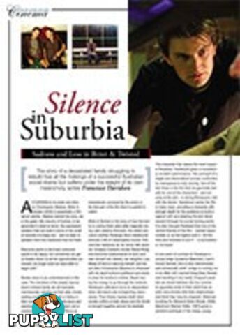 Silence in Suburbia: Sadness and Loss in Bitter & Twisted