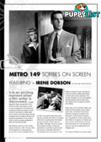 Scribes on Screen: Irene Dobson