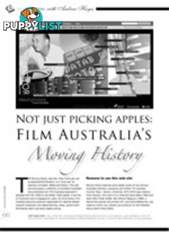 Not Just Picking Apples: Film Australia's Moving History