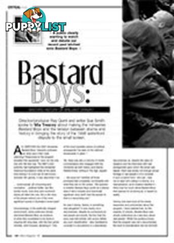 Bastard Boys: Bastard History of Brilliant Drama?